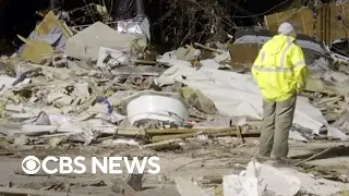 Cleanup efforts begin after deadly tornadoes, severe winter storms sweep across U.S.