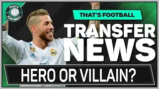 Did Sergio RAMOS Cause Mo SALAH Injury On Purpose? LATEST Transfer News