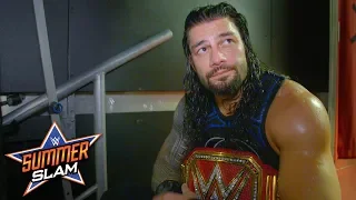 Roman Reigns "came to win" against Brock Lesnar at SummerSlam: SummerSlam Exclusive, Aug. 19, 2018