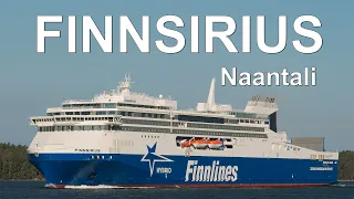 Finnsirius Departing Naantali