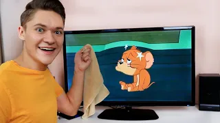 Tom and Jerry Invisible Cat - TikTok Challenge with BroHacker