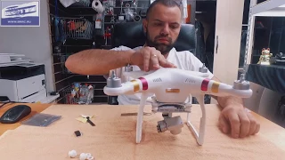 Школа ремонта: неработающий подвес DJI Phantom 3