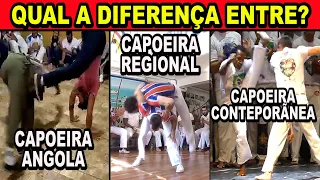 Capoeira contemporânea existe? Qual a diferença entre Angola Regional e contemporânea?