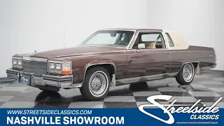 1985 Cadillac Fleetwood Brougham D Elegance for sale | 3532-NSH