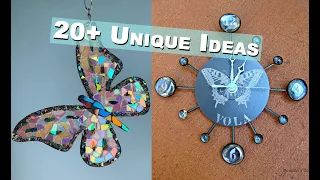 AWESOME IDEAS FOR UPCYCLING CDs | HOW TO CREATE NEW THINGS WITH OLD CDs | TRASH TO TREASURE W/CDs