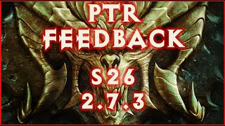 PTR Feedback Echoing Nightmare 2.7.3 S26 Diablo 3