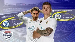 ACEITANDO TODAS AS PROPOSTAS PELO REAL MADRID!! | EXPERIMENTO FIFA 18