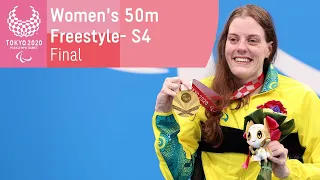 Women's 50m Freestyle- S4 | Final | Swimming | Tokyo 2020 Paralympic Games