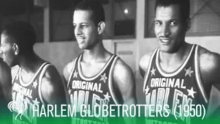 World Famous Harlem Globetrotters Show Off Their Skiils (1950) | Sporting History