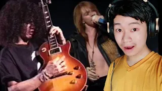 Guns N' Roses  -  Nightrain "INTENSE!!" (live Tokyo 1992)  | Ricky life reaction