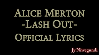 Alice Merton - Lash Out (Official Lyrics)