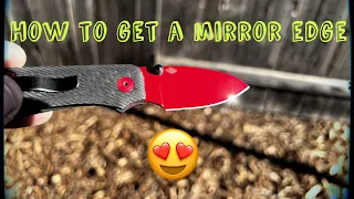 How to get a MIRROR EDGE using the WorkSharp Precision Adjust!