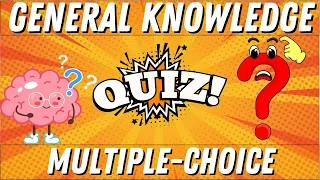 General Knowledge & Trivia Quiz - Challenge yourself and try to beat 20! With English audio.