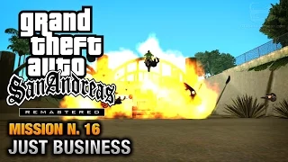 GTA San Andreas Remastered - Mission #16 - Just Business (Xbox 360 / PS3)