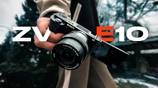 Sony ZV-E10 - Обзор и опыт использования! Что нужно знать перед покупкой?