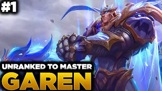 Unranked to Master Garen #1 - Season 13 Garen Gameplay Guide + Builds - Garen New Builds Patch 13.10