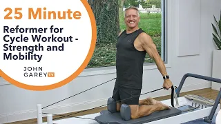 Reformer for Cycle Workout - Strength and Mobility | John Garey