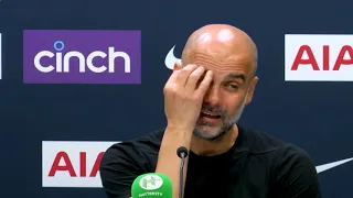 Pep Guardiola Post Match Press Conference Tottenham vs Man City 0-2