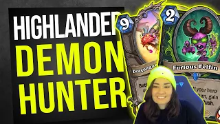 HIGHLANDER DEMON HUNTER | Hearthstone Ashes of Outland