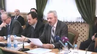 Доповідь Миколи Хавронюка про Висновок Комісії