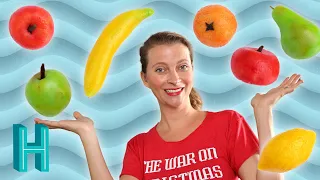 How to Make Marzipan Fruit |  Hilah Cooking