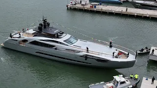 Luxury SuperYachts - Pershing 140, the launch of the fourth unit - Ferretti Group