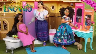 Disney Encanto Rutina de Mañana de Muñeca Mirabel y Familia Madrigal