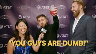 Mizkif Dave And Emiru Red Carpet at The Streamer Awards! Feat. ExtraEmily