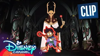 Luz Battles the Emperor ⚔️ | The Owl House | Disney Channel