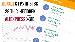 Мой заработок с группы Али — сколько зарабатывают с партнерки Aliexpress?