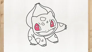 Como Desenhar o Bulbasaur do Pokémon