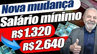 LULA SURPREENDE e faz NOVA MUDANÇA no VALOR do Salário mínimo de TODO BRASIL - Veja agora NOVO VALOR