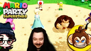 The Closest Ending IN HISTORY!!! Mario Party Squadstars w/ Moon Monkey and HonBunTwins