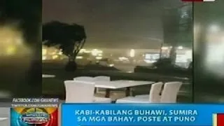 BP: Kabi-kabilang buhawi, sumira sa mga bahay, poste at puno sa Mandaue, Cebu