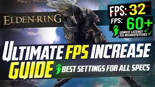 🔧 ELDEN RING: Dramatically increase performance / FPS with any setup! *BEST SETTINGS* for ANY PC ✅