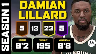 Unstoppable Damian Lillard Build in NBA 2K24: Master the Court like Dame!