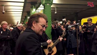 U2 - U-Bahn Subway Metro Surprise Gig Berlin - 06/12/2017 Multicam Edit