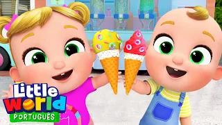 O Sorvete Gostoso da Nina e do Nico! 🍨 | 🍦 O Mundo de Nina e Nico - Little World Português