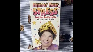 Closing to Humor Your Stress 1996 VHS