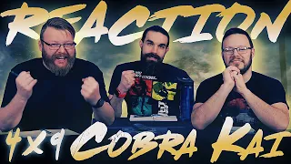 Cobra Kai 4x9 REACTION!! "The Fall"