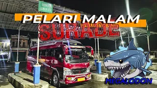 MENEMBUS GELAPNYA MALAM DI JALAN BERLIKU - ANGKOT ELF SURADE KE BOGOR