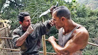 Скотт Эдкинс против Марко Зарор Фильм Бешеный пес. Savage Dog Scott adkins vs Marko Zaror.