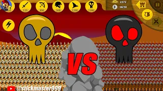 MOD ARMY SAVAGE VS ARMY NOOB SPEARTON VS FINAL BOSS | STICK WAR LEGACY | STICK MASTER