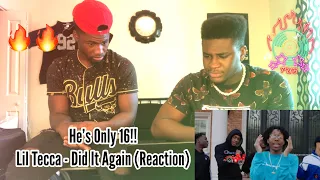 He's Only 16!! Lil Tecca - Did It Again (Reaction)