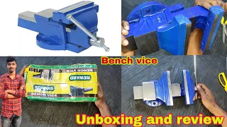 bench vice unboxing | power tools repair best tools | table vice review unboxing and review video