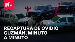 Así fue  la recaptura de Ovidio Guzmán en Sinaloa - En Punto