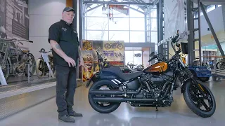 2023 Harley-Davidson® FXBBS - Custom Street Bob™ 114 - Orange Rush