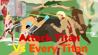 Attack On Titan StickFigure Animation [ Attack on wall Maria MOVIE ] StickNodes Animation