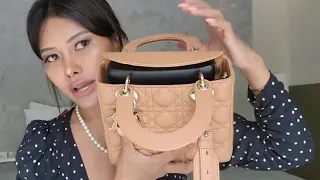Small Lady Dior bag what fits inside