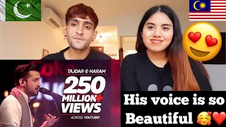 Coke Studio Season 8| Tajdar-e-Haram| Atif Aslam |with Subtitles| W Malaysian girl reaction